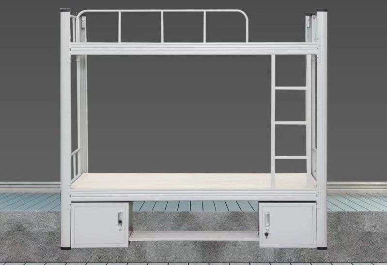 学校公寓床定制 双层床厂家直销 工地用床现货供应